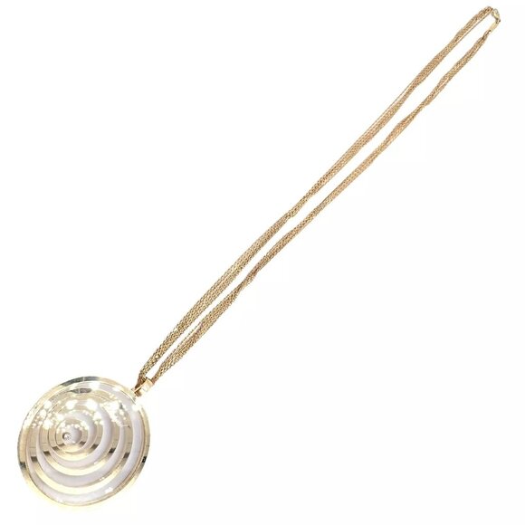 Chopard 18k Yellow Gold Extra Large Happy Spirit Diamond 5 Strand Necklace - Picture 10 of 16